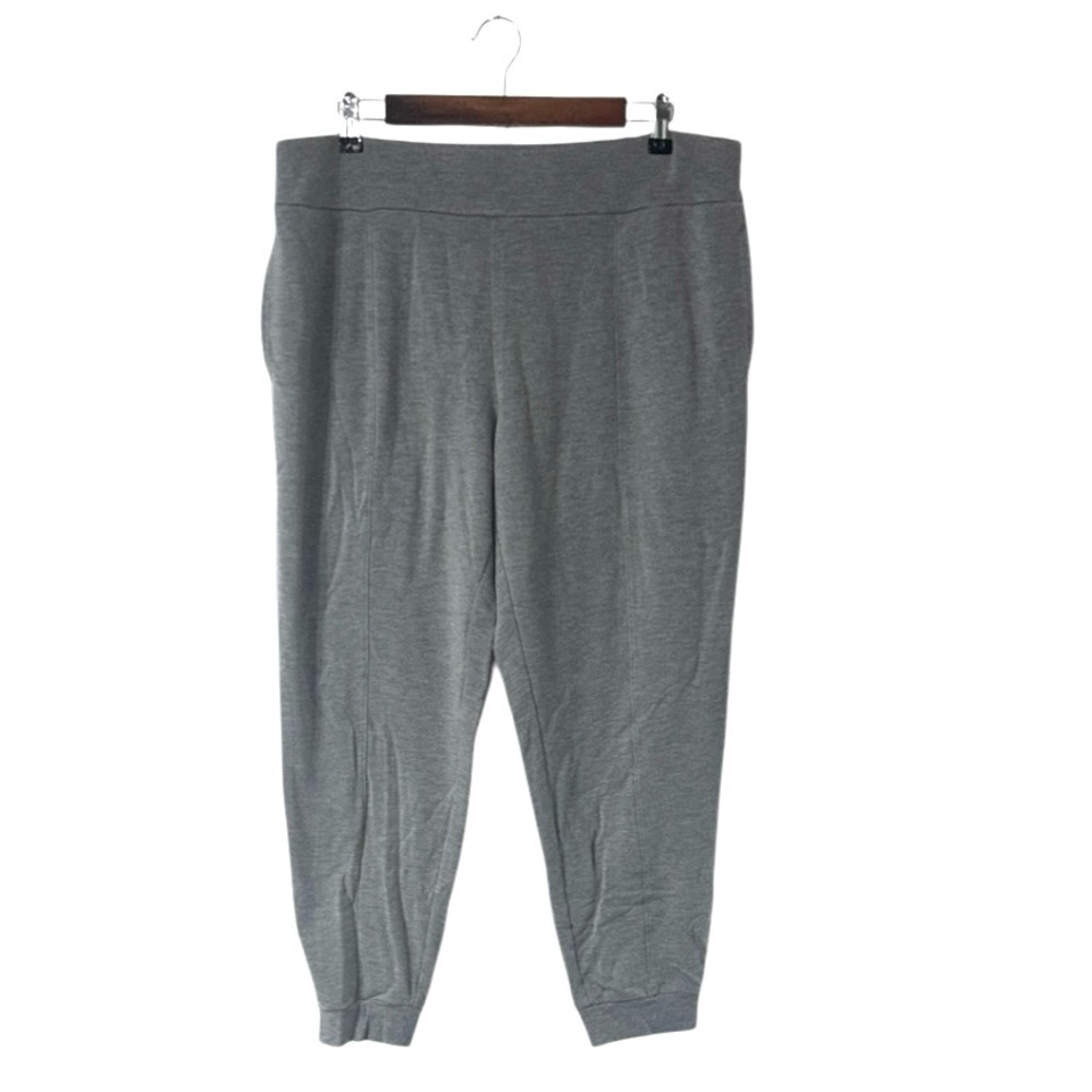J. Jill PureJill Gray Jogger Sweatpants Pants Modal Rayon Lounge Womens Size L